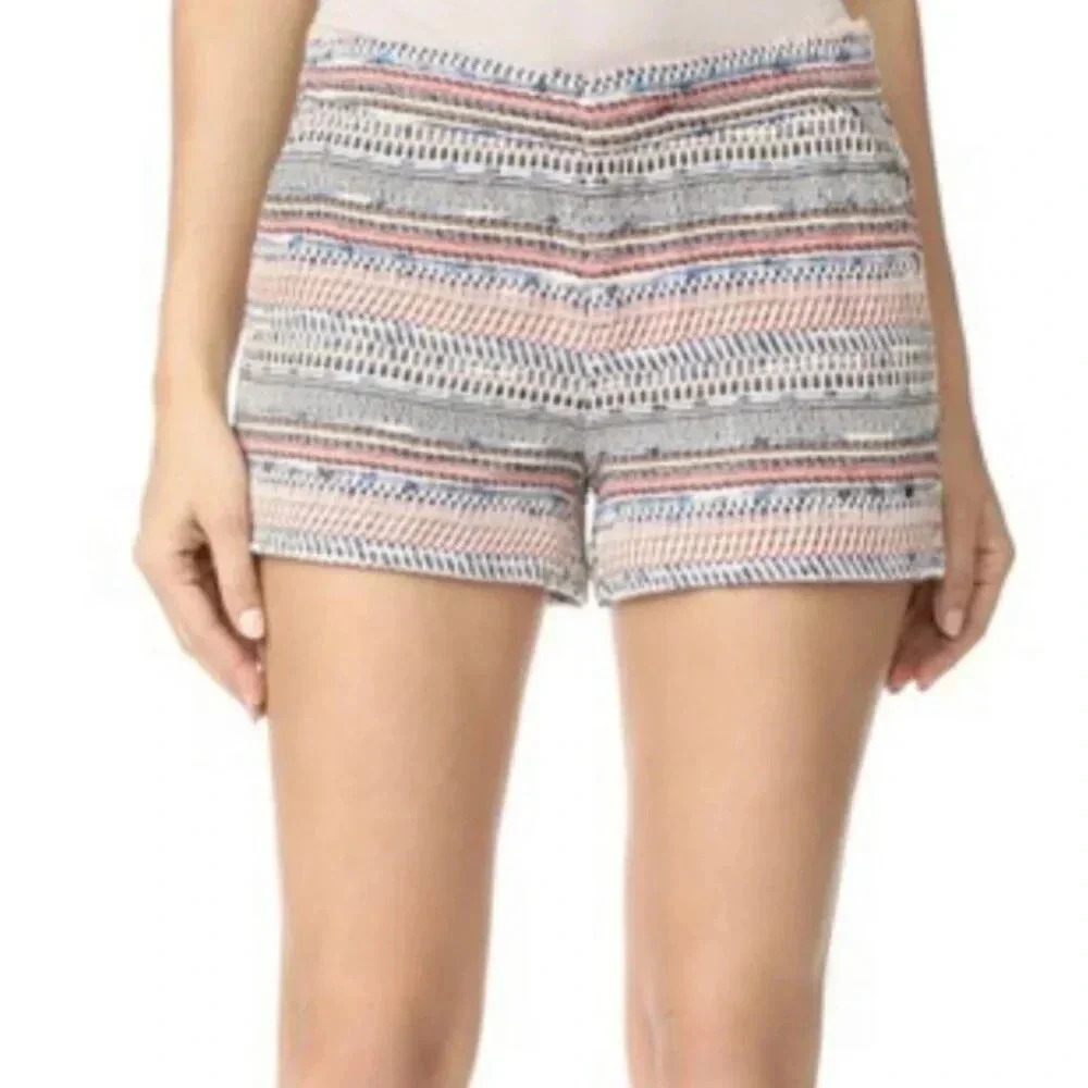 Joie Merci Tweed Knit Shorts